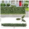 Dark Green Ivy Fence Panel 120 Inch x 40 Inch Outdoor Decorative Privacy Screen
